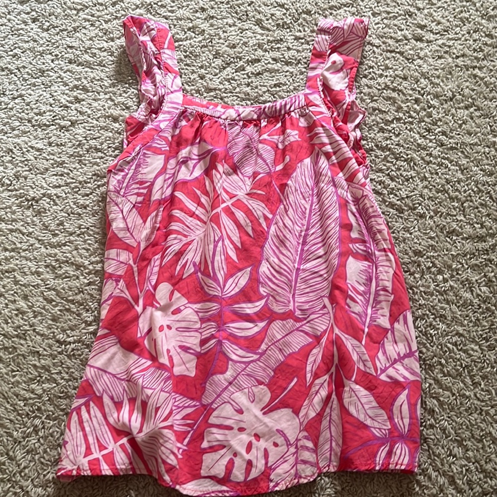 Floral tank top